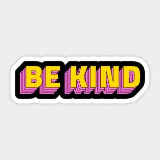 Be Kind Sticker